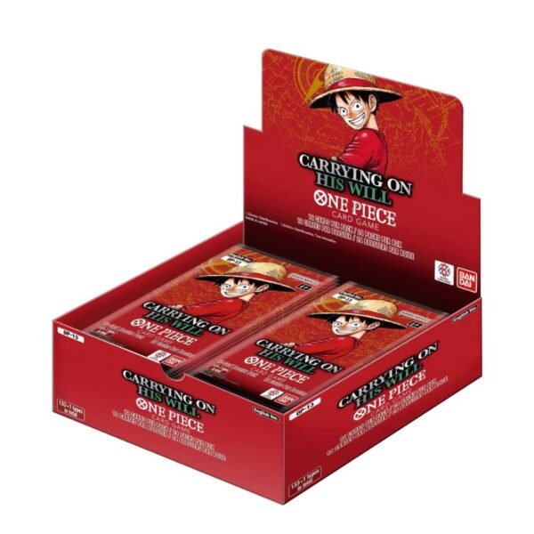 ONE PIECE CG OP-13 BOOSTER BOX CARRYING ON HIS WILL