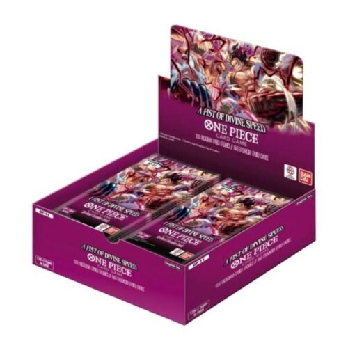 ONE PIECE OP-11 BOOSTER BOX – A FIST OF DIVINE SPEED