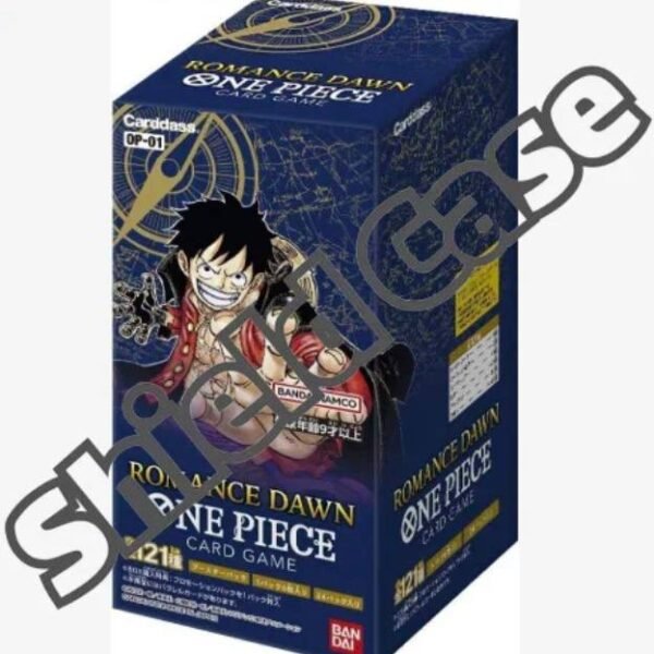ONE PIECE TCG : ROMANCE DAWN OP-01 OFFICIAL SEALED CASE