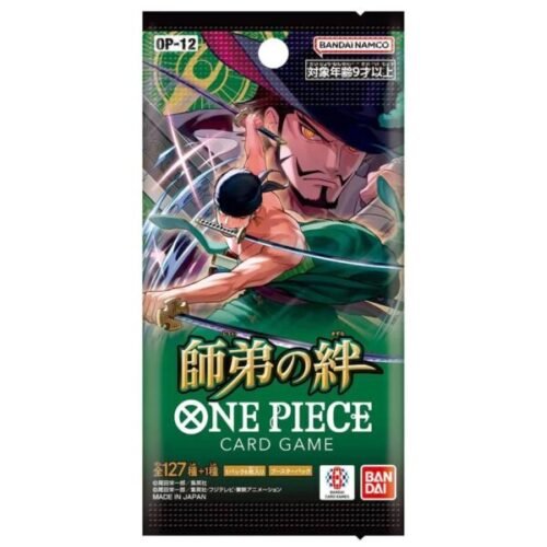 ONE PIECE THE BOND BETWEEN MASTER AND DISCIPLE OP-12