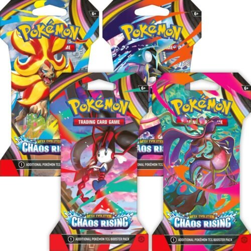 Chaos Rising Sleeved Booster Pack Art Bundle [Set of 4] - ME04: Chaos Rising (CRI)