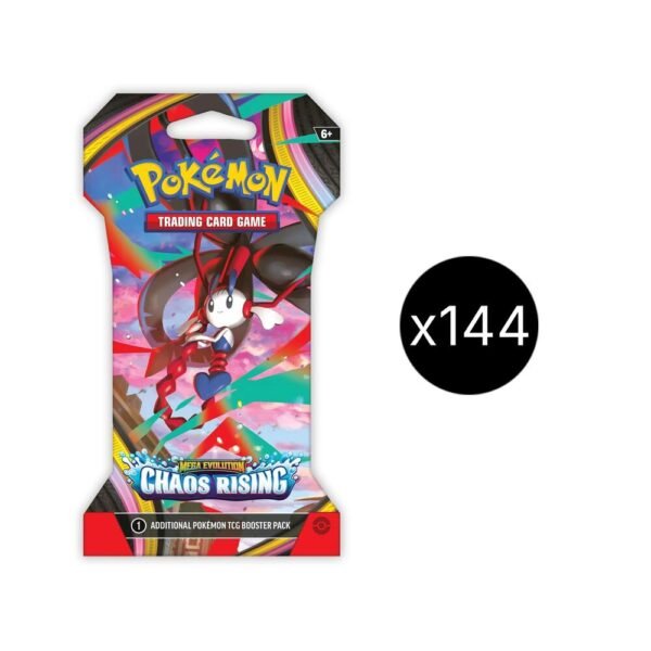 Chaos Rising Sleeved Booster Case - ME04: Chaos Rising (CRI)