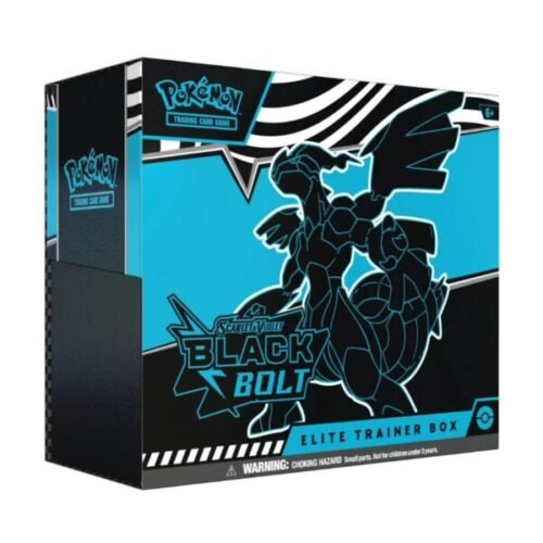 SCARLET AND VIOLET BLACK BOLT ELITE TRAINER